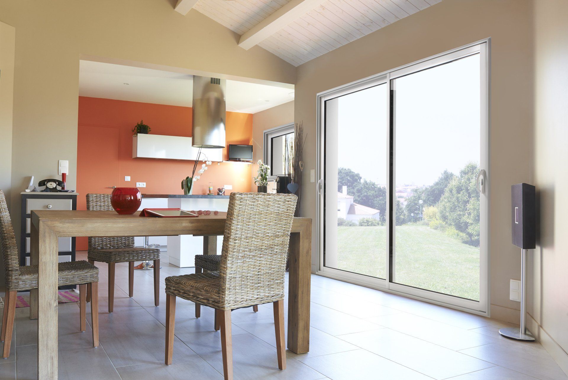 Ambiance porte coulissante