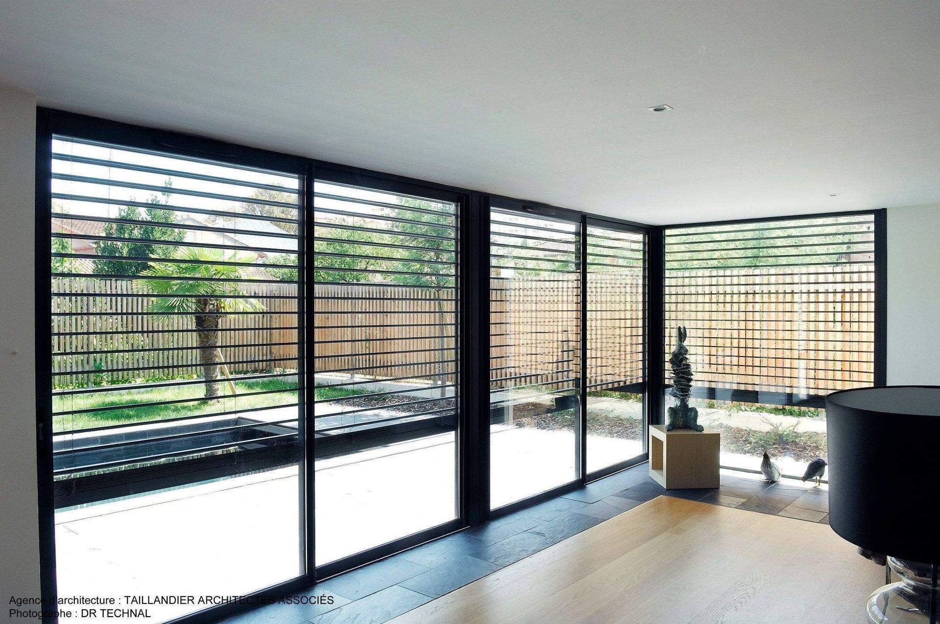 Volets intérieurs de baie vitrée