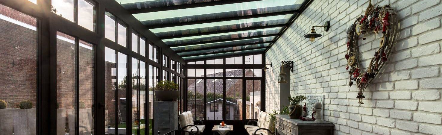 Véranda à l'étage