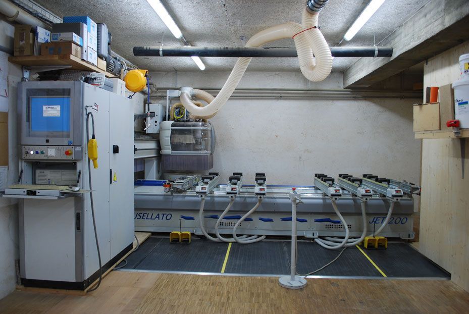 CNC Bearbeitungscenter Schreinerei - Roner SA - Scuol