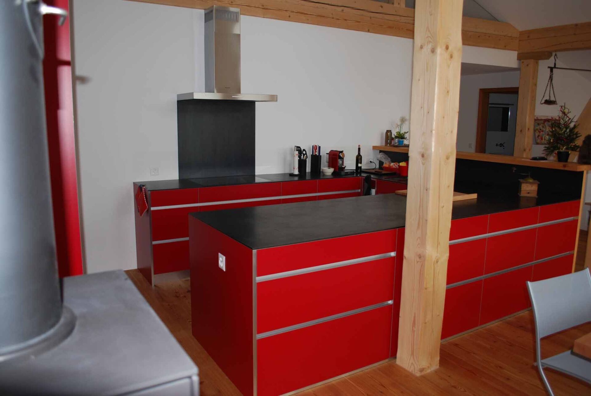 Küche aus Holz - Roner SA - Scuol