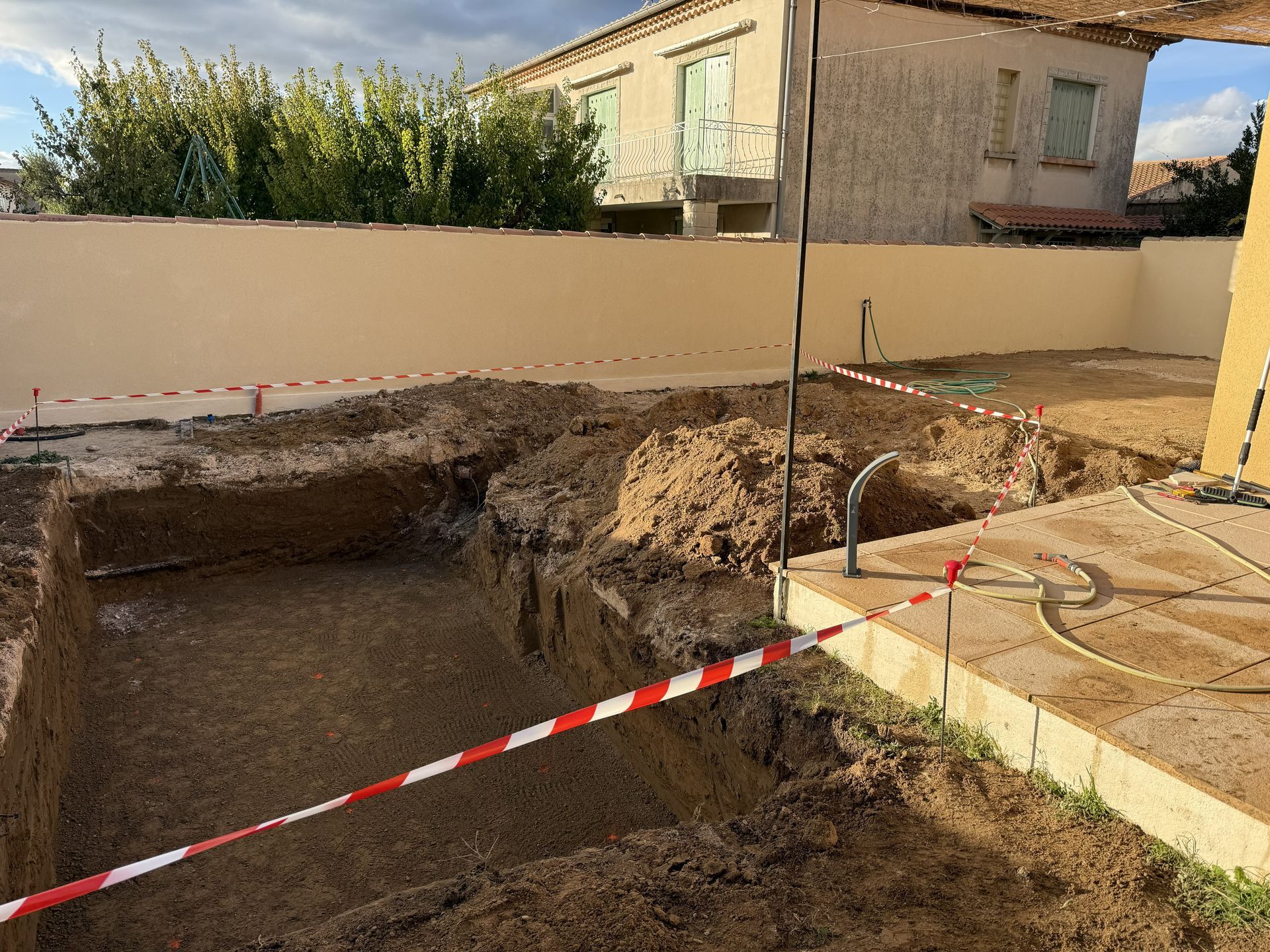 Un jardin entretenu.