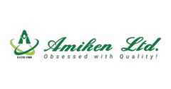 The logo for amiken ltd obsessed with quality