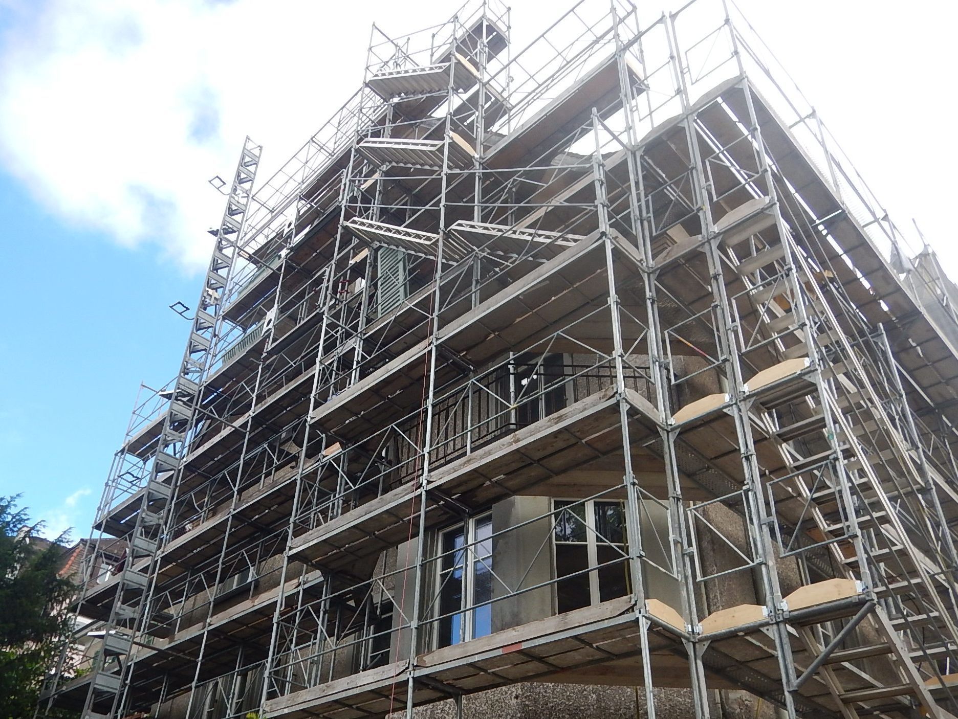 Baugerüste - Haller Gerüstbau AG - Fahrwangen