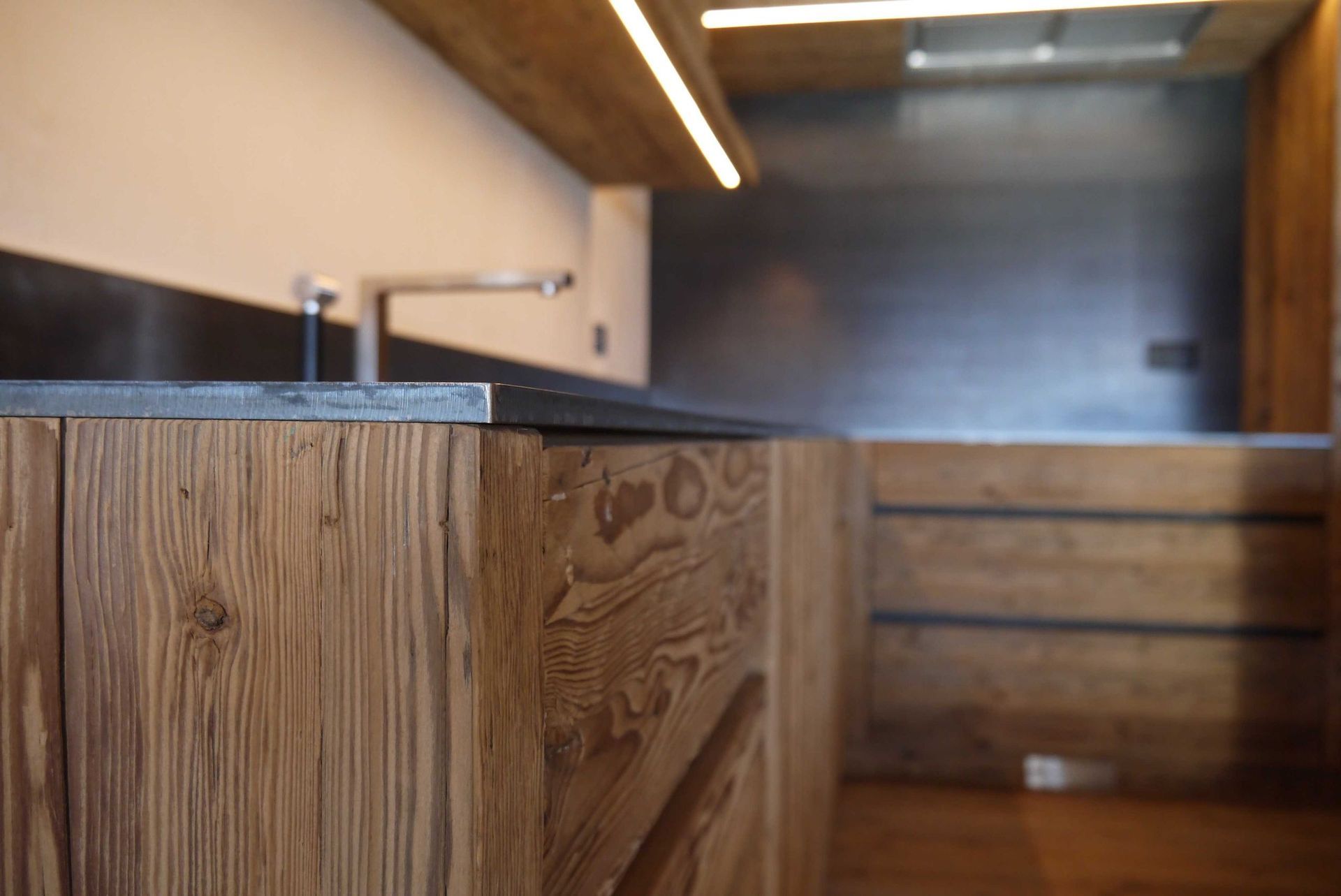 Menuiserie agencement cuisine- Corthay Bois à Verbier