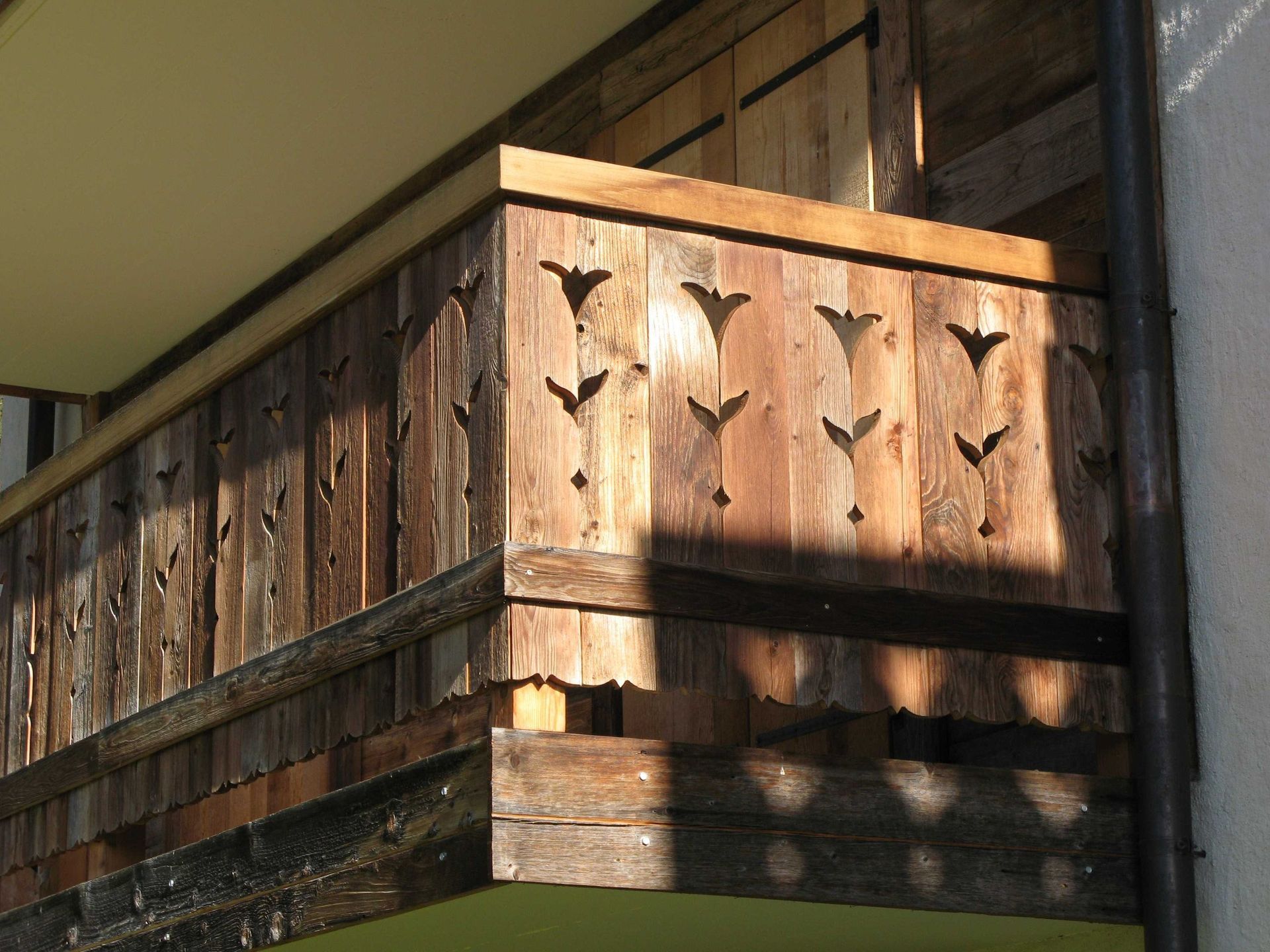 Charpente immeuble- Corthay Bois à Verbier