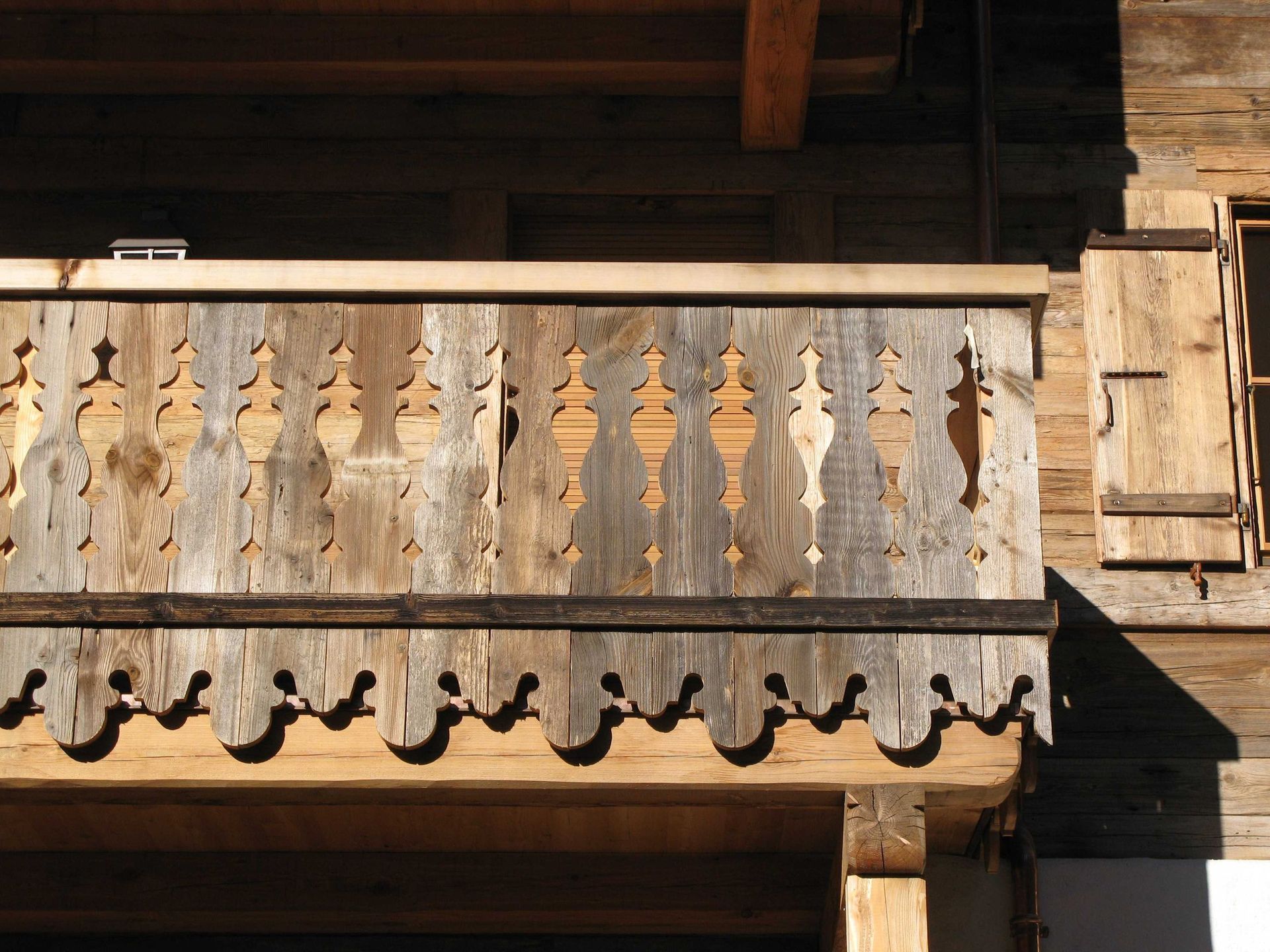 Charpente immeuble- Corthay Bois à Verbier