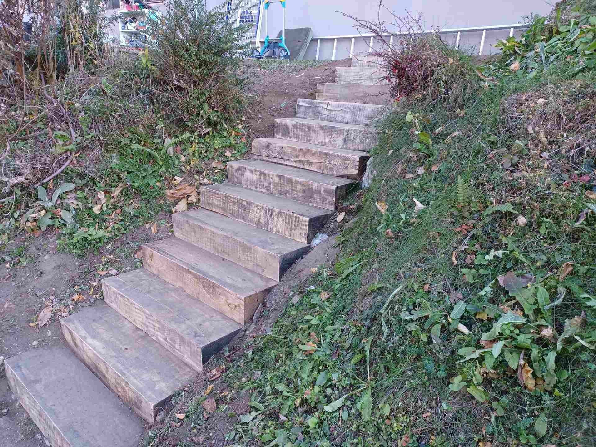 Costruzione di scale in legno