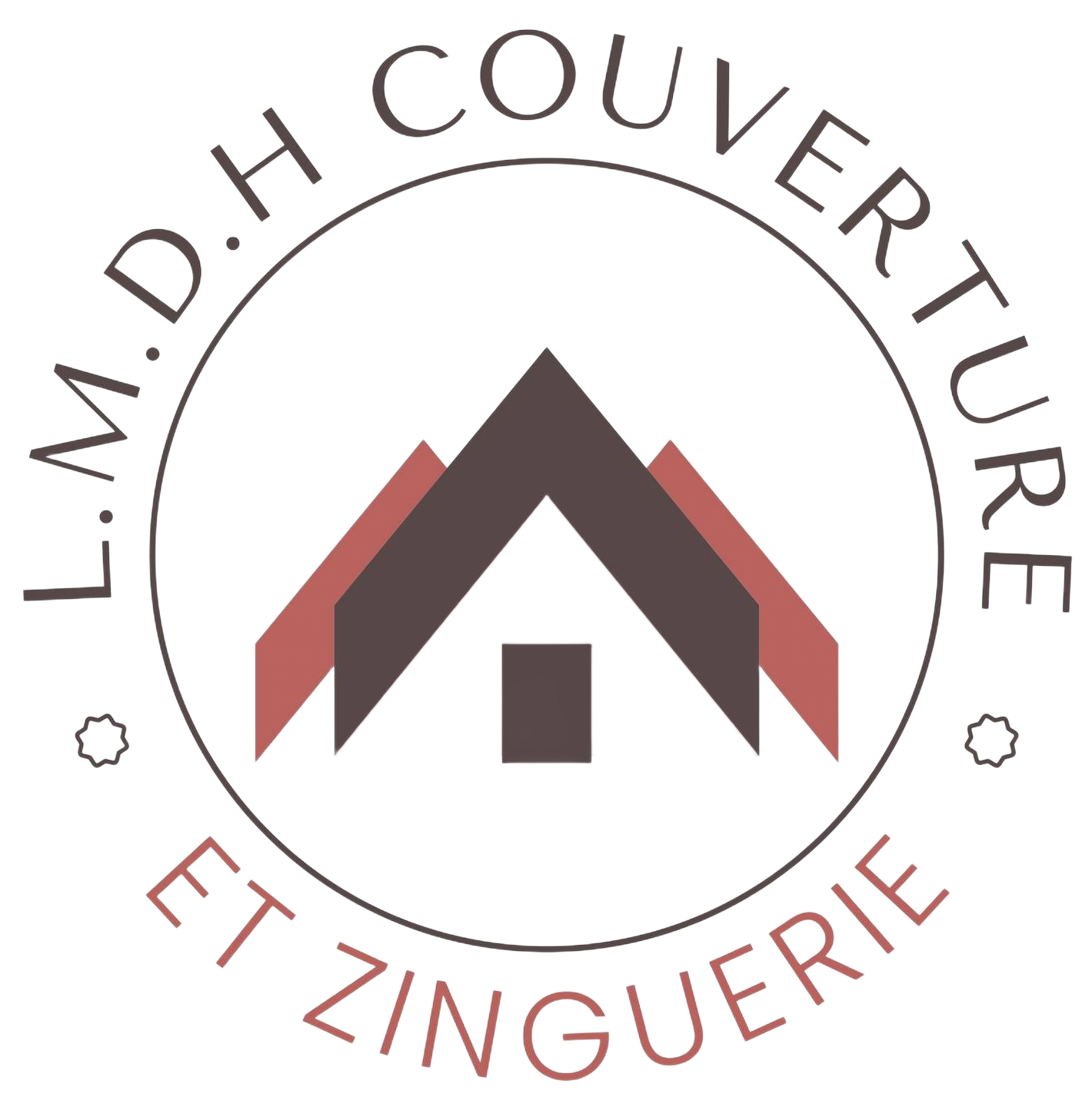 Logo de LMDH COUVERTURE ET ZINGUERIE, entreprise de toiture