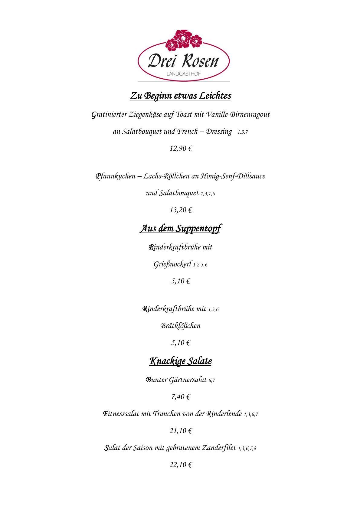 Speisekarte Winter 25/26
Seite 1