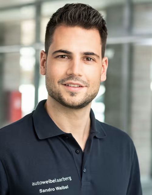 Sandro Weibel von der Autoweibel AG
