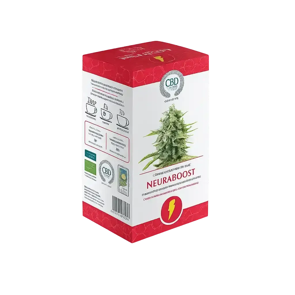 Caja de té de CBD 