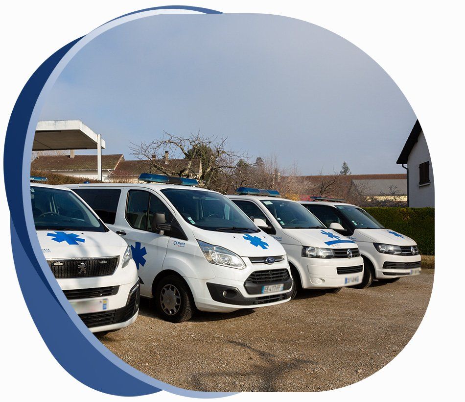 Flotte de véhicule sanitaires légers de la société Ambulances Lédoniennes - Taxi Grillet