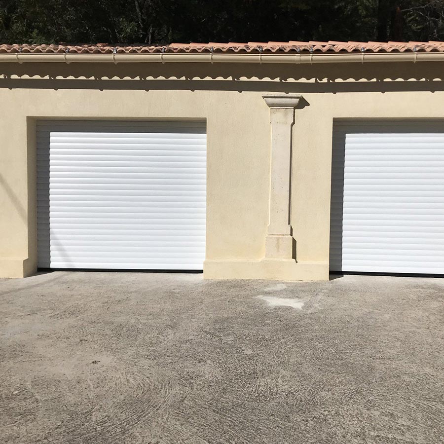 Double porte de garage