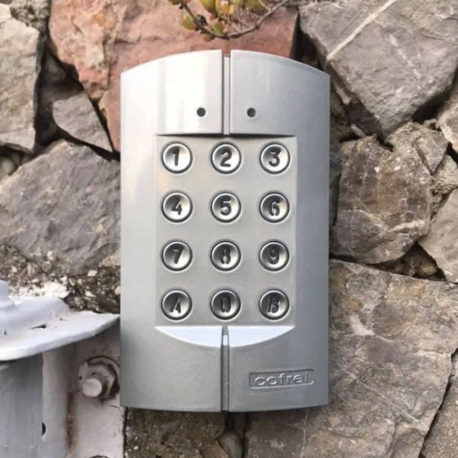 Installation d'un digicode