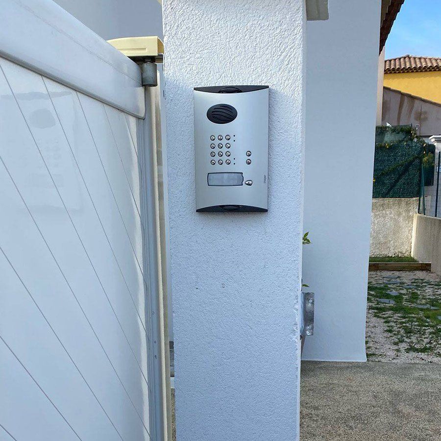 Pose d'interphone