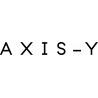 Texto negro con la inscripción “AXIS-Y” sobre fondo blanco.