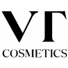 Logotipo de VT Cosmetics en texto negro sobre fondo blanco.