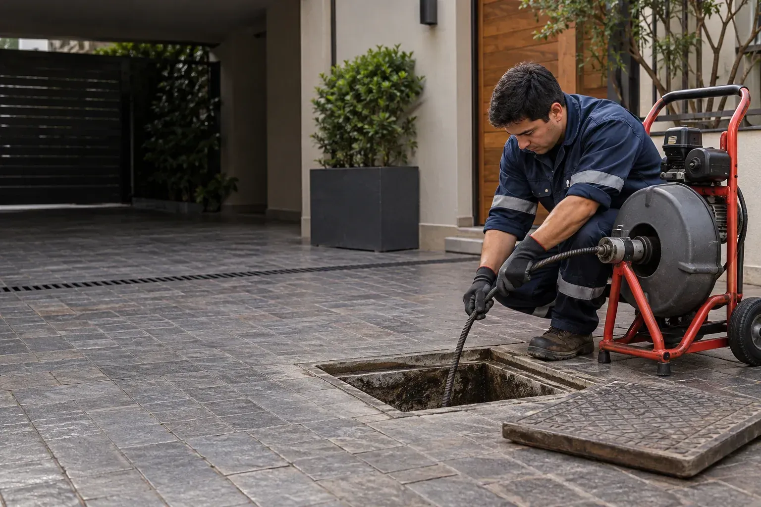 Destape de alcantarillado a domicilio en Las Condes