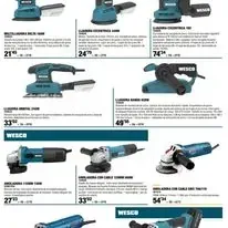 Hay muchos tipos diferentes de molinillos en este anuncio.