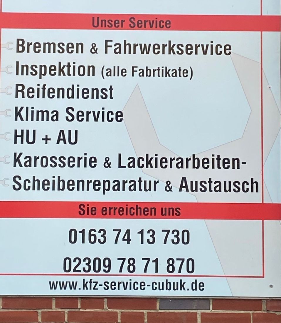 Angebot von KFZ-Service-Waltrop