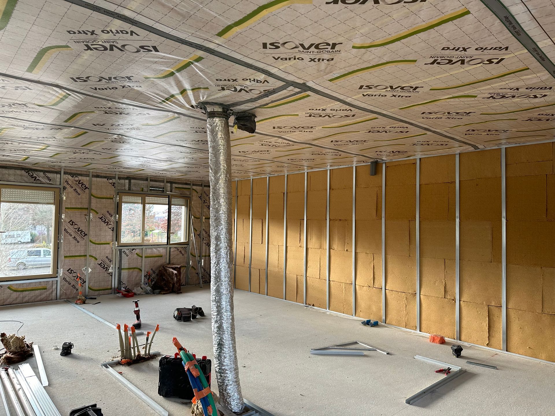 Isolation des murs par l'intérieur