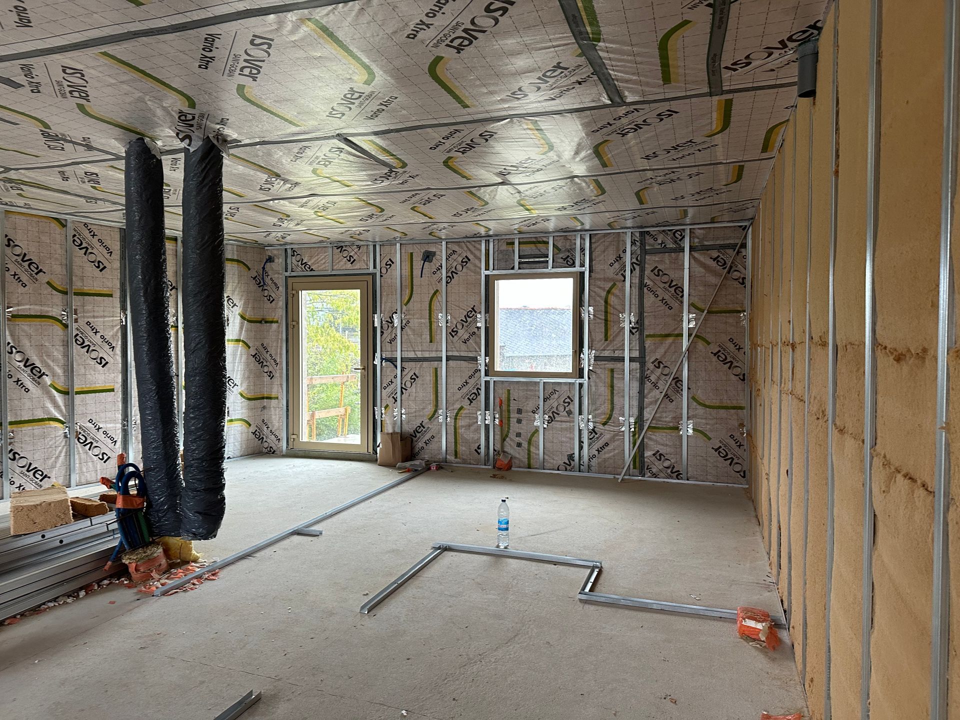 Travaux d'isolation intérieure