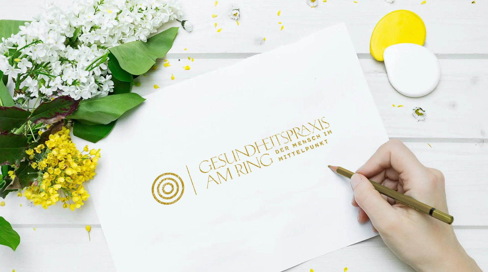 Vitalzeichen auf Monitor