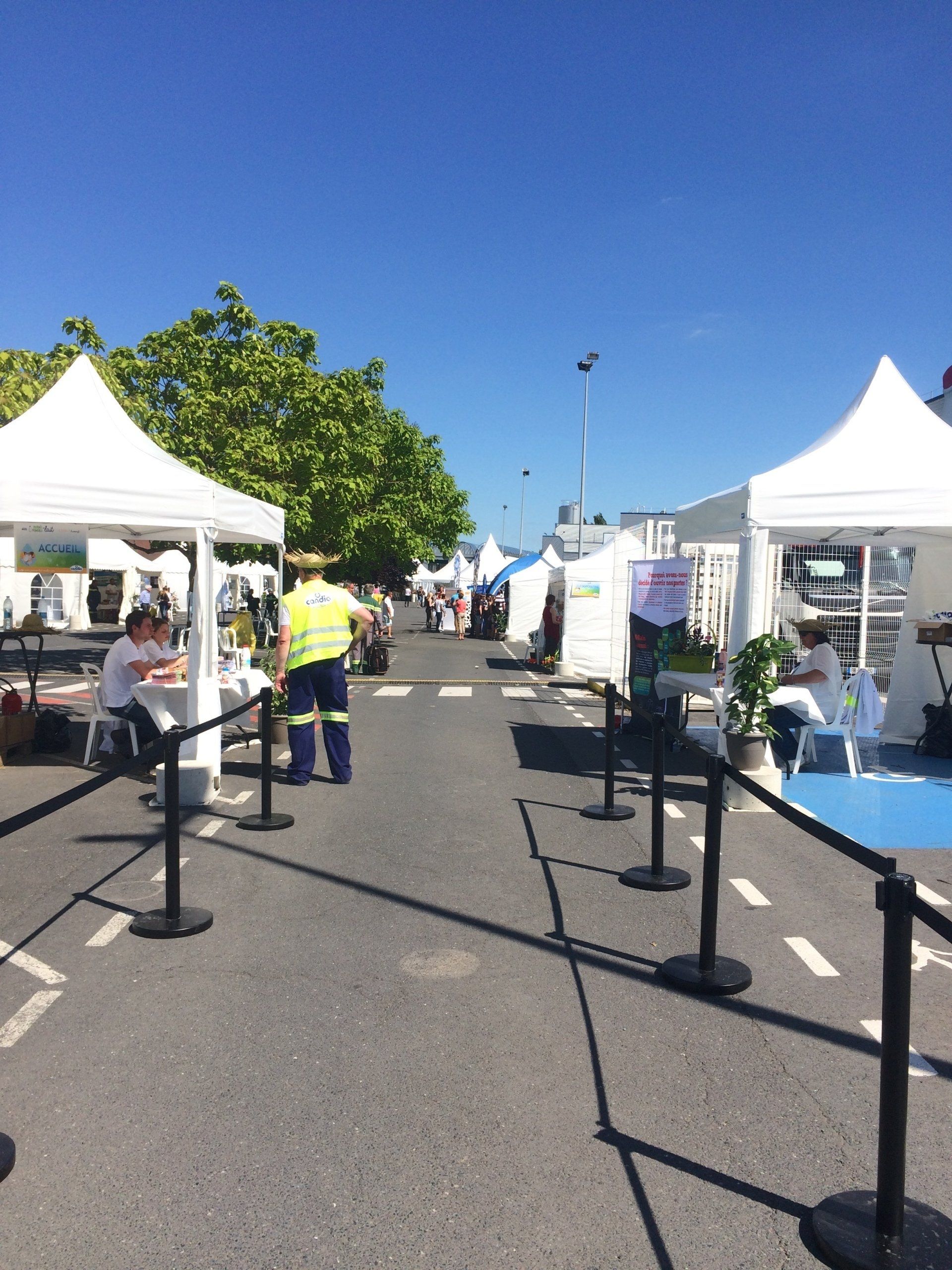 Journ‚es du lait chez Candia