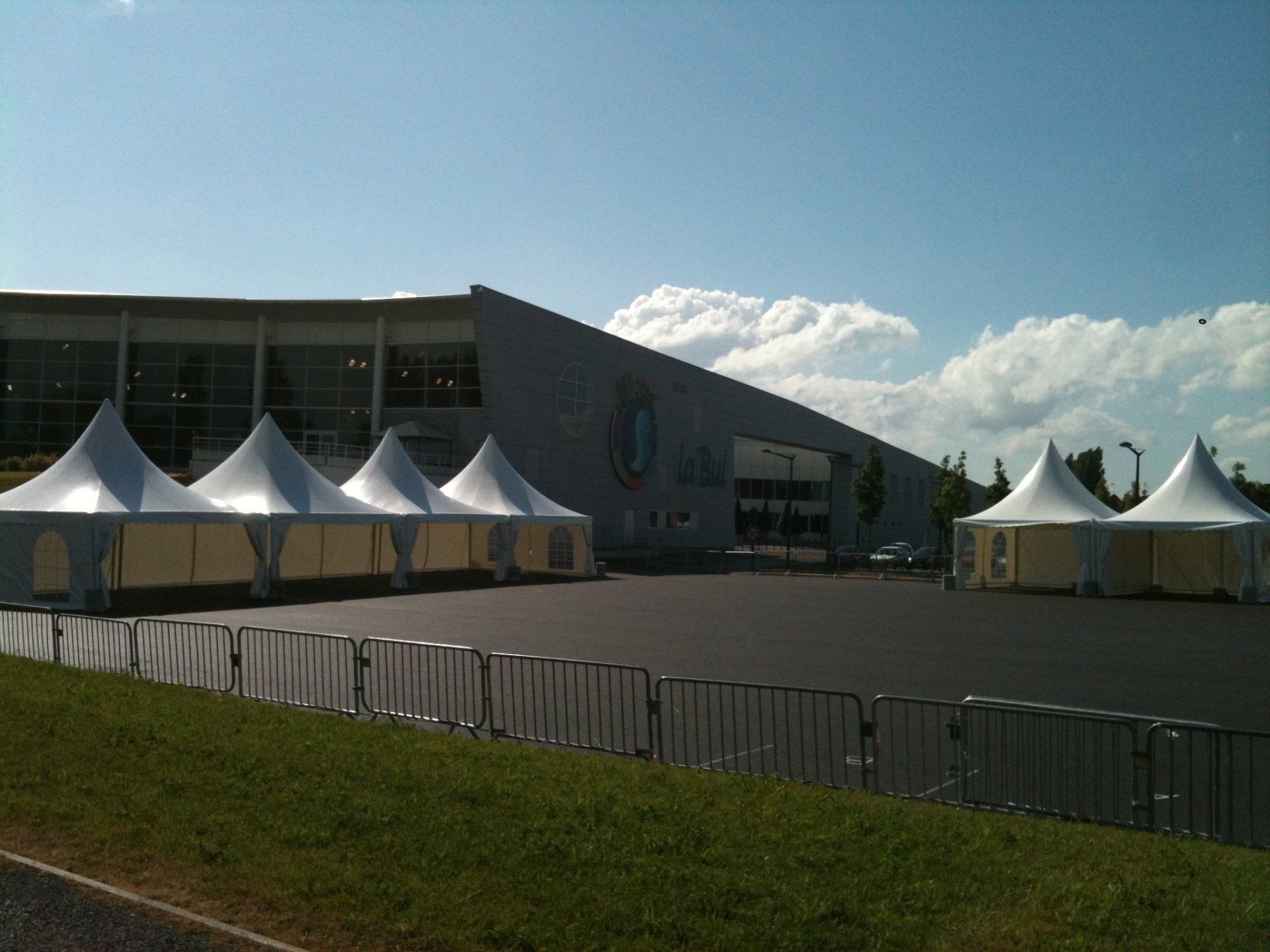 Pagodes 6mx6m accol‚es