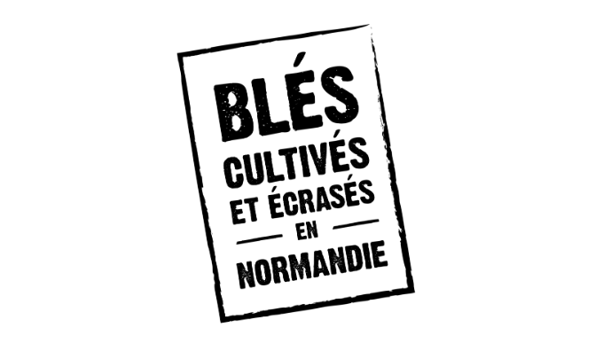 Logo Blés cultivés et écrasés en Normandie