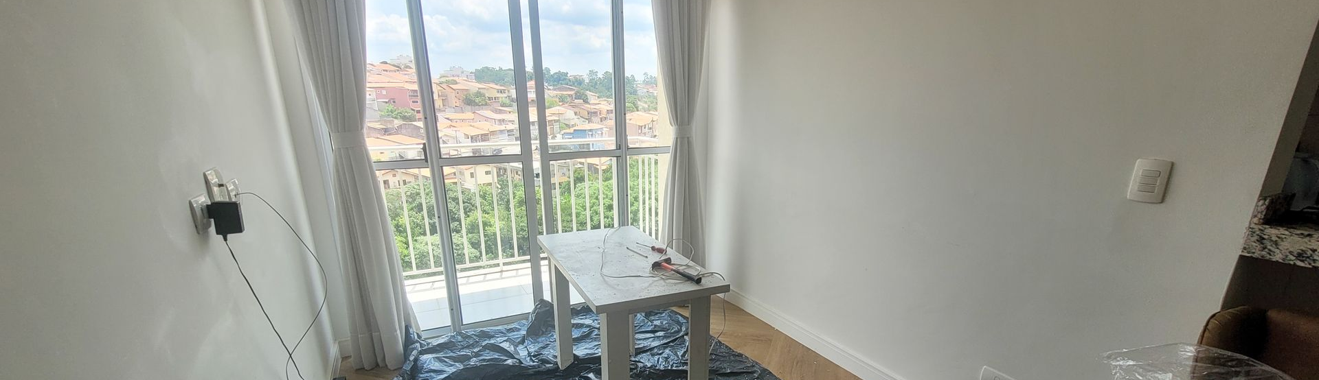 Des travaux de plâtrerie dans une habitation