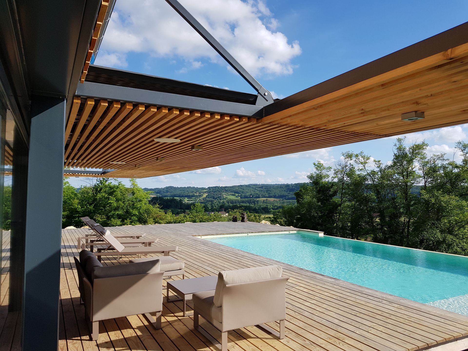 Extérieur avec piscine