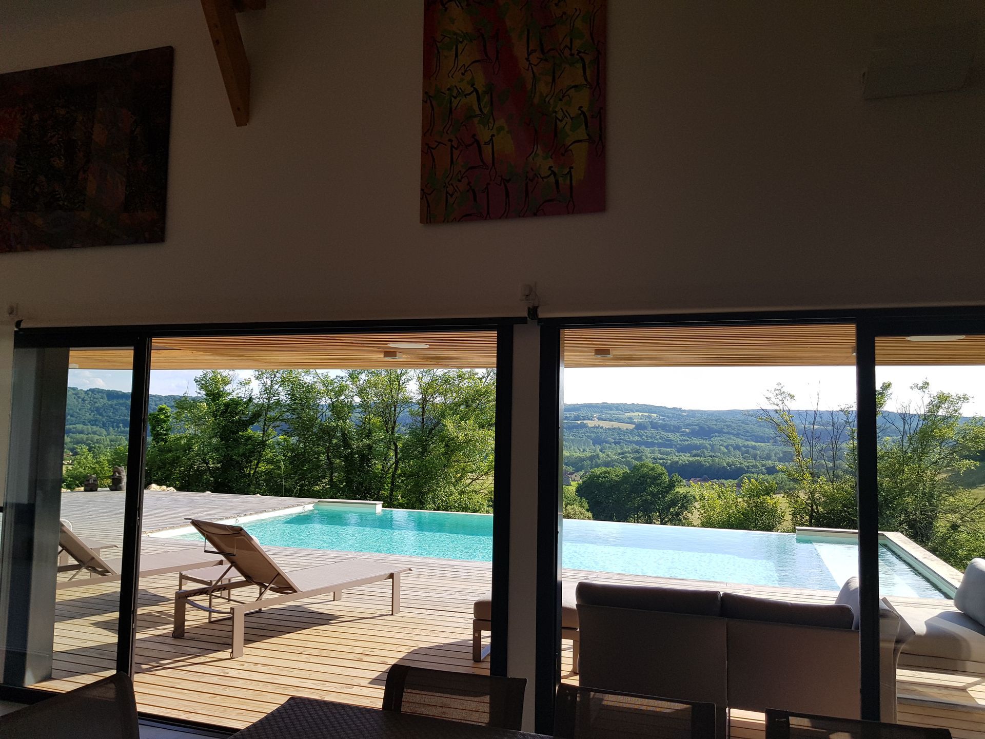 Vue intérieure de la maison