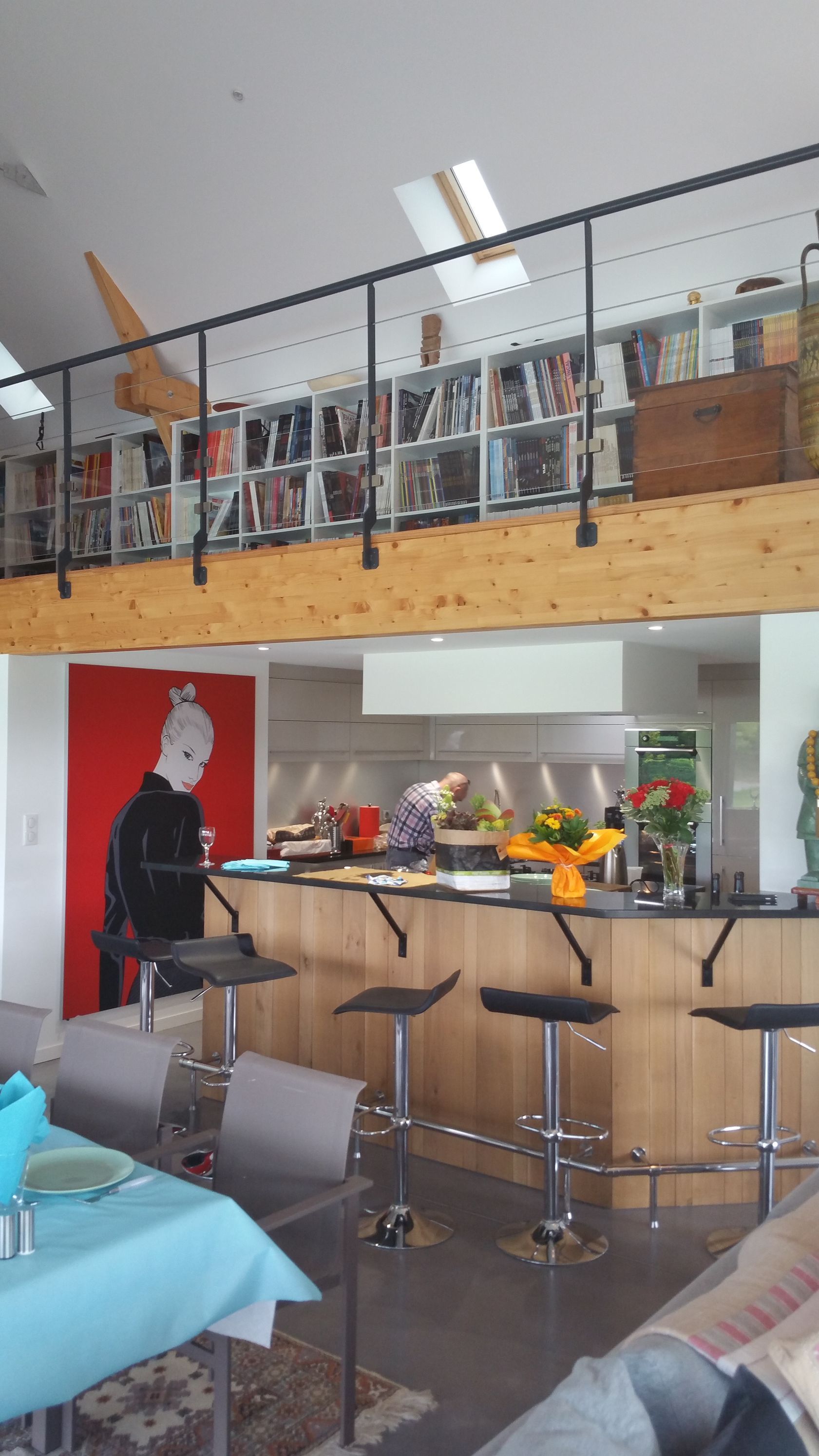 Aménagement intérieur d'une cuisine