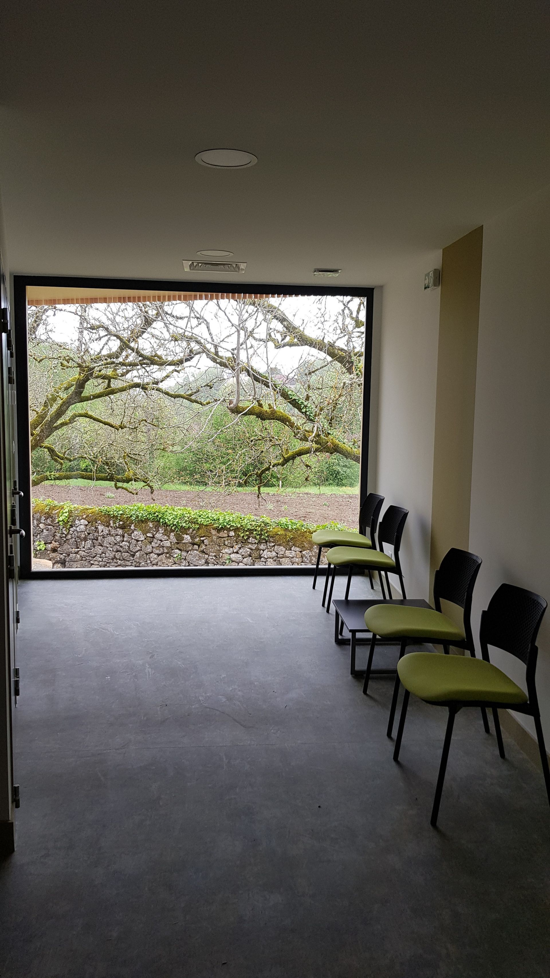 Salle d'attente de la maison médicale