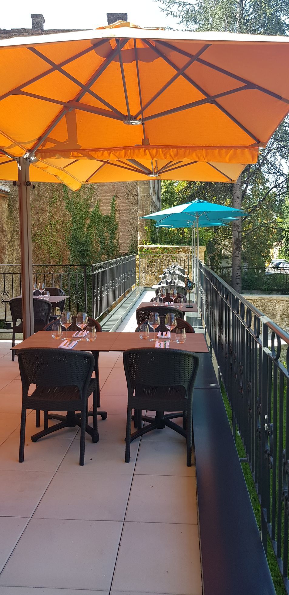 Extérieur d'un restaurant