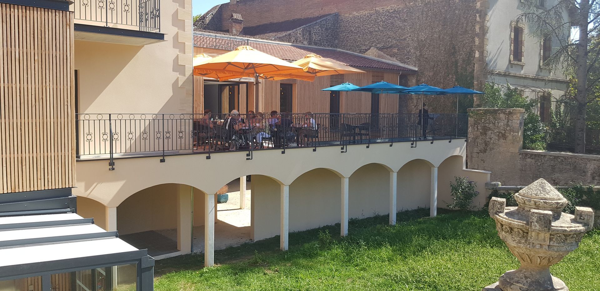 Terrasse d'un restaurant