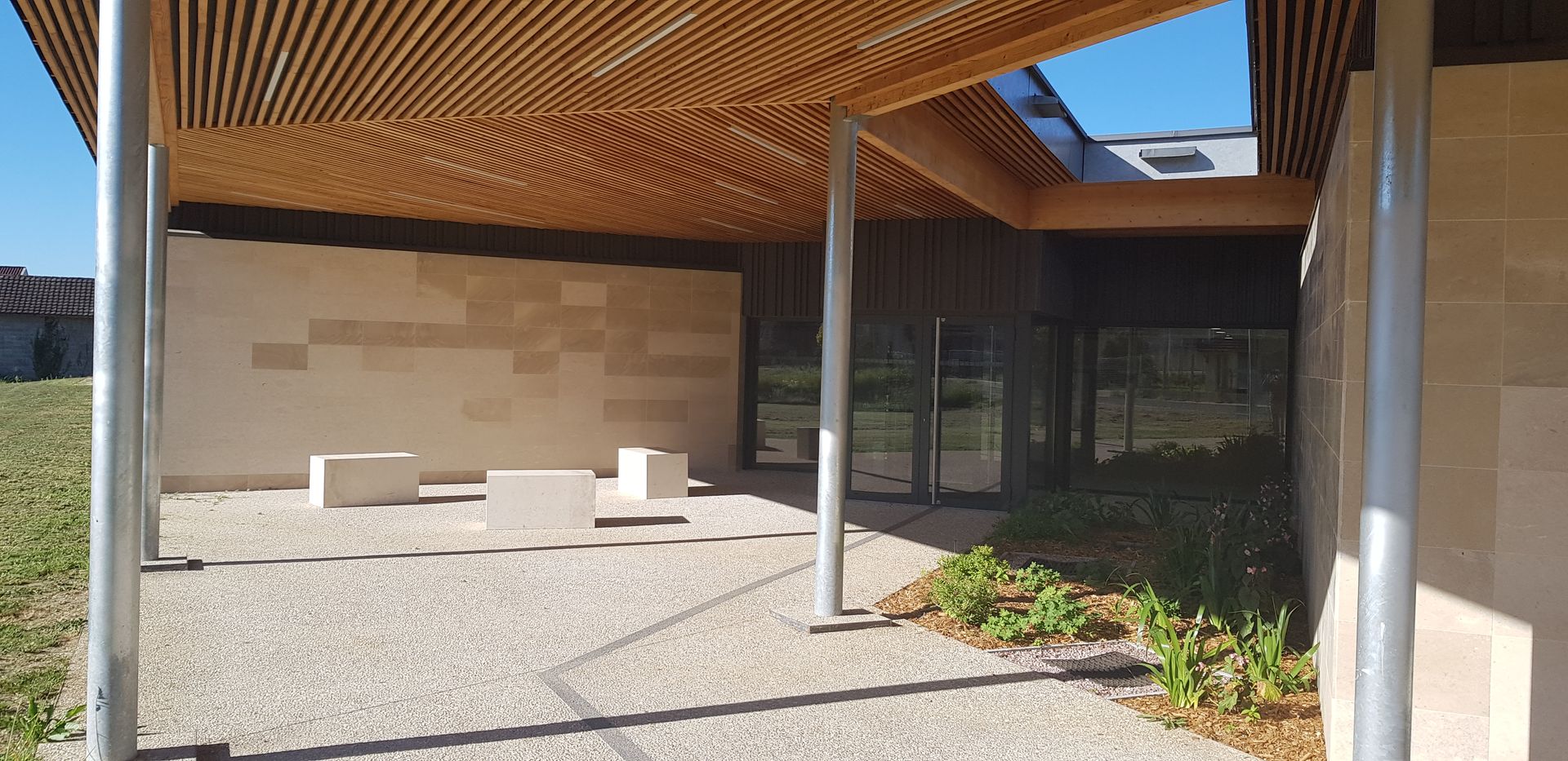 Entrée de la maison de santé