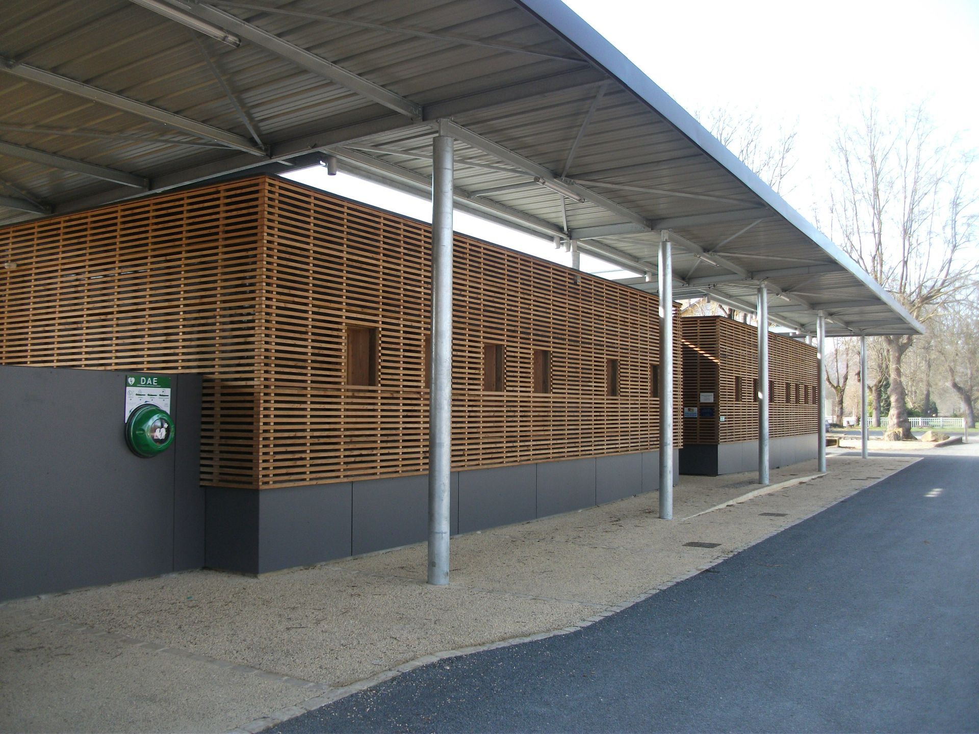 Façade de la maison médicale