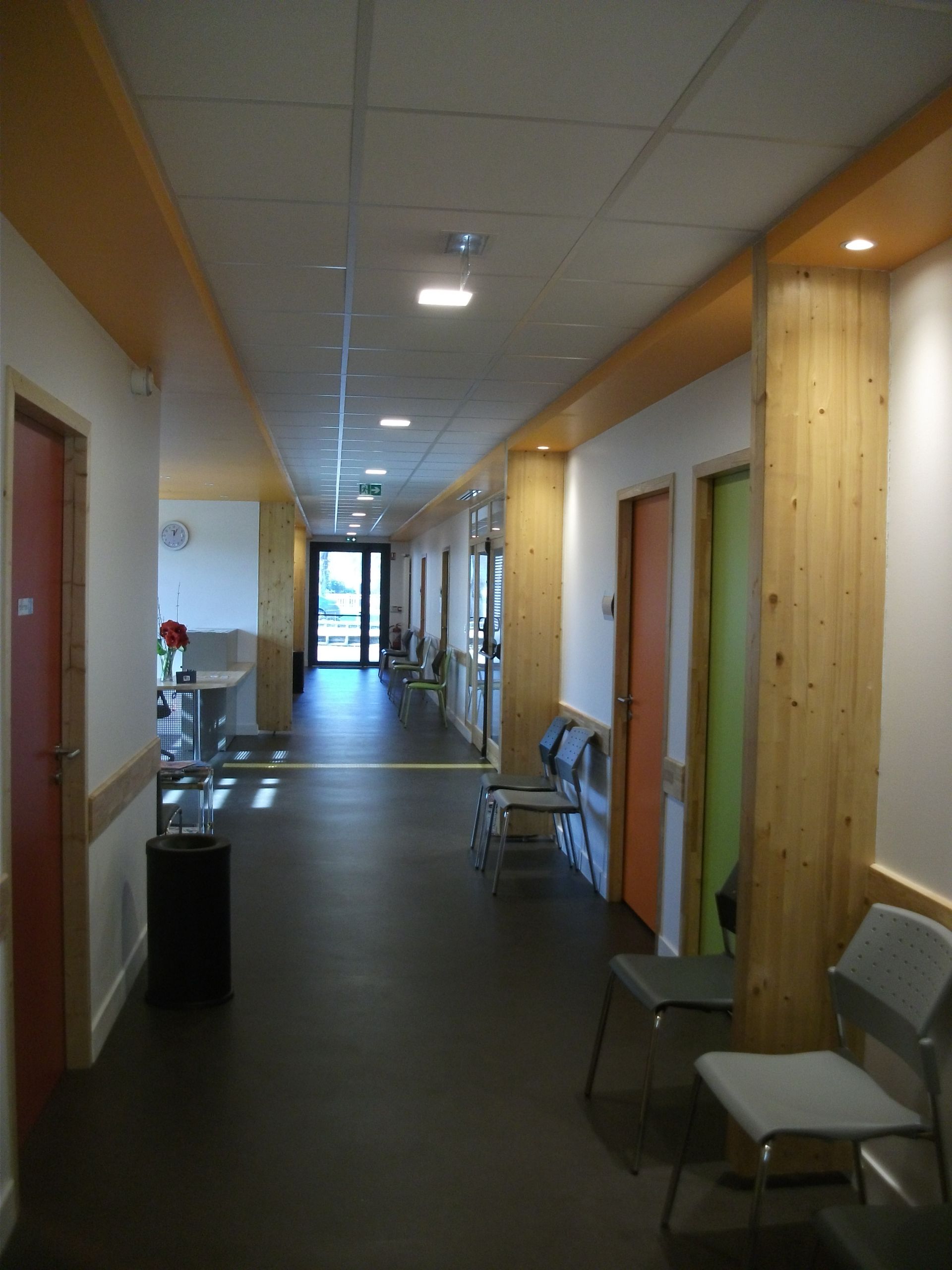 Espaces communs de la maison médicale