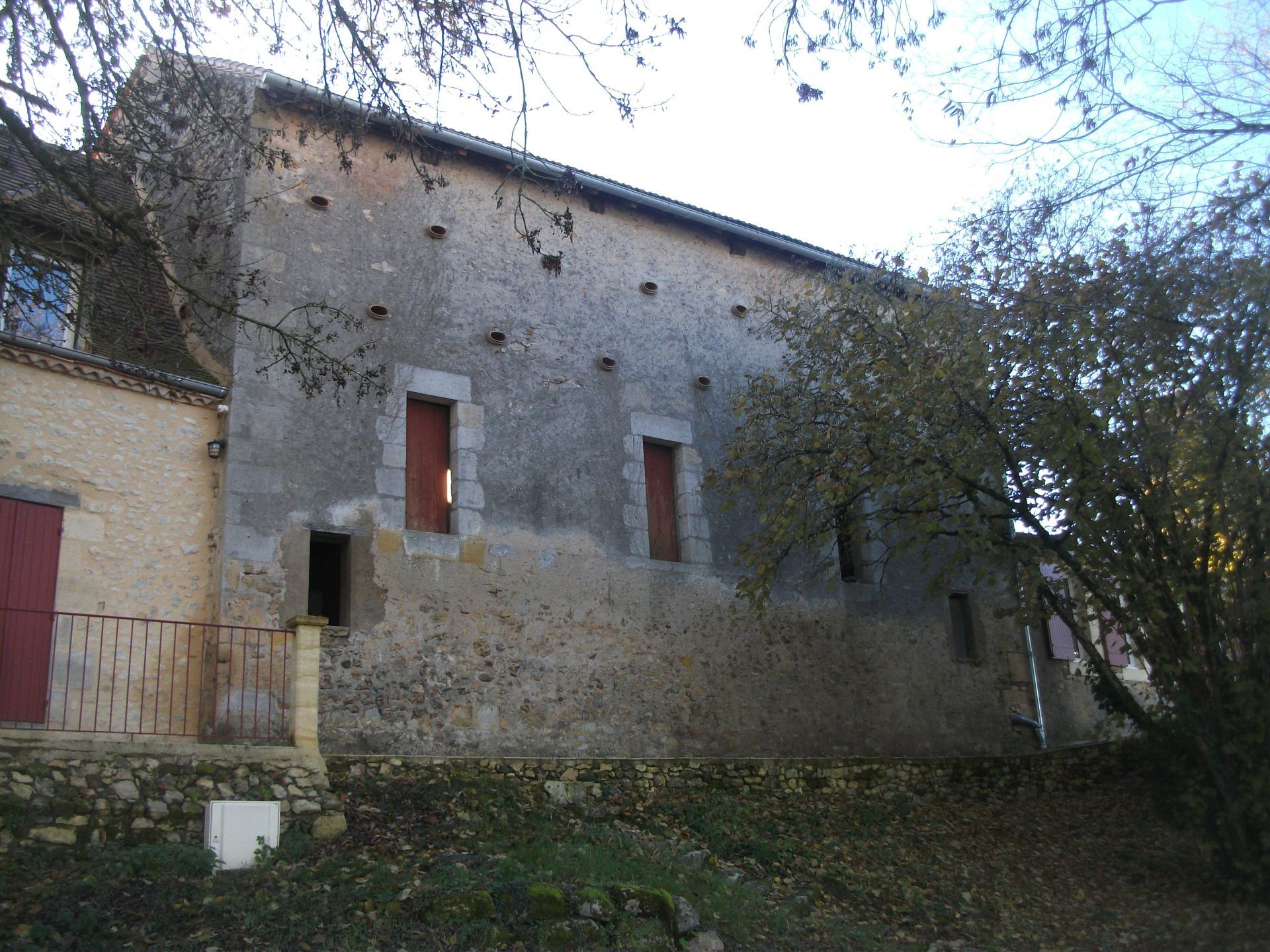 Façade de la maison ancienne