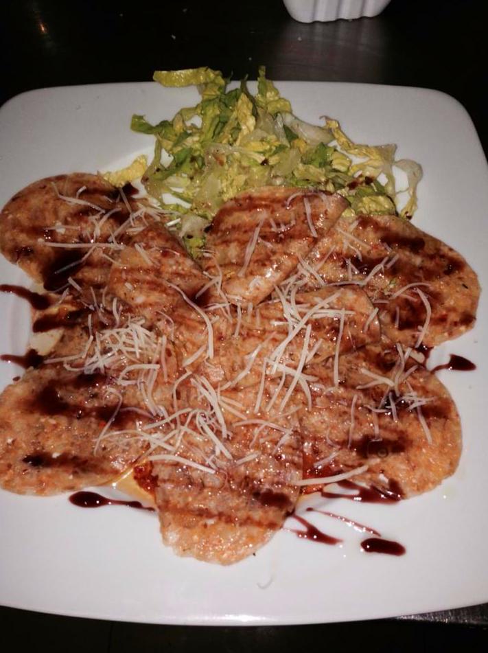 Carpaccio de morro y oreja