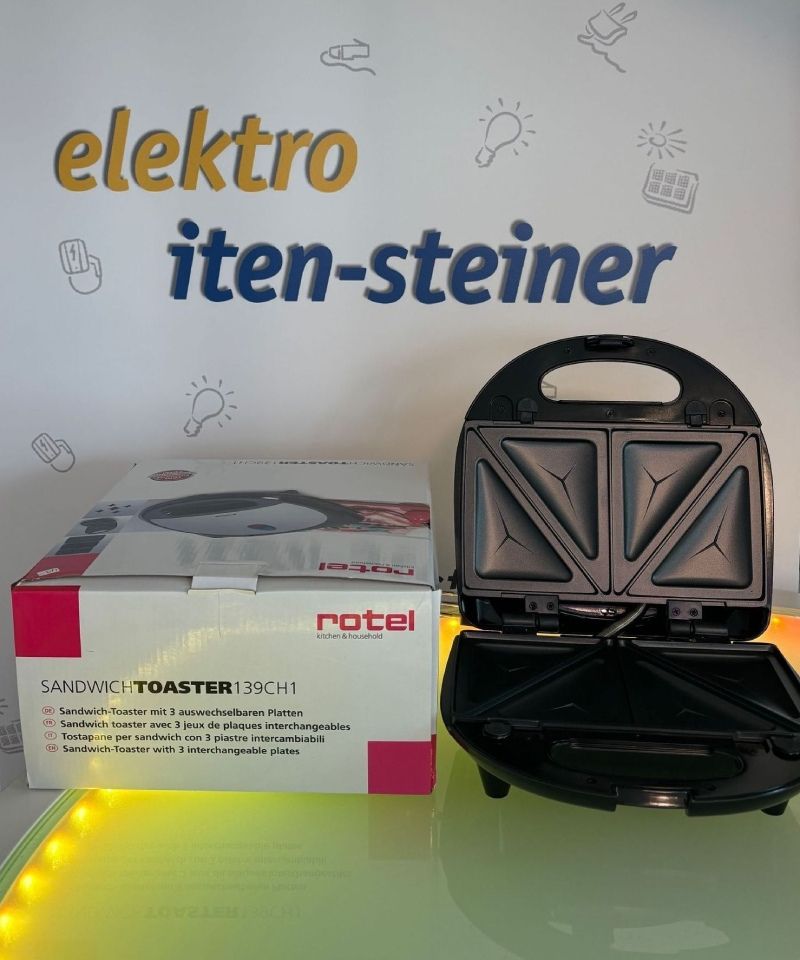 Elektro Iten-Steiner Elektroprodukte Sandwichmaker, Waffeleisen
