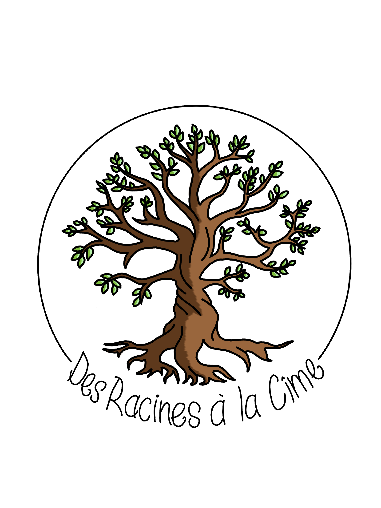 Logo de l'entreprise Des Racines &agrave; la Cime.