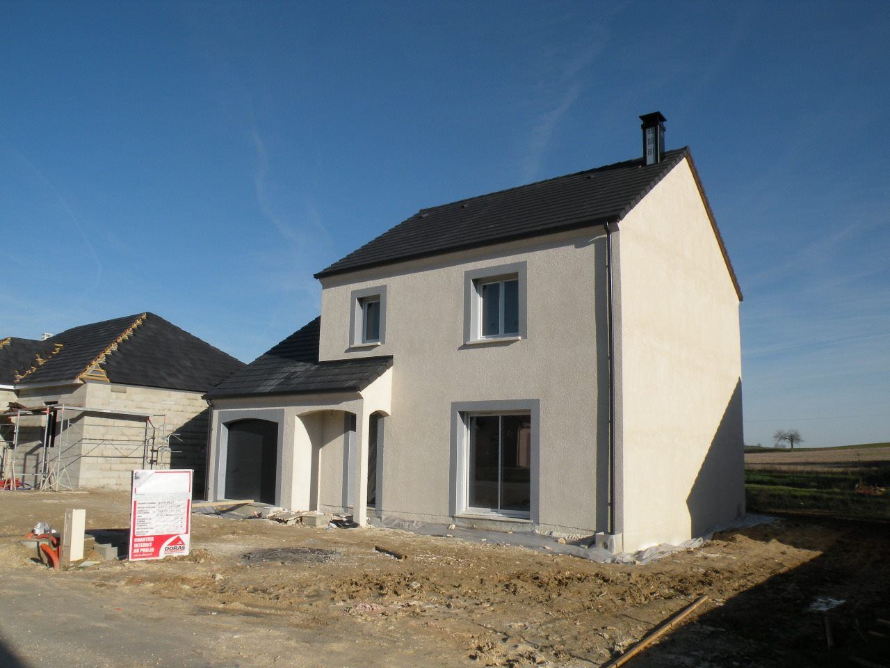 Construction d'une maison individuelle terminée - Art & Concept à Joigny