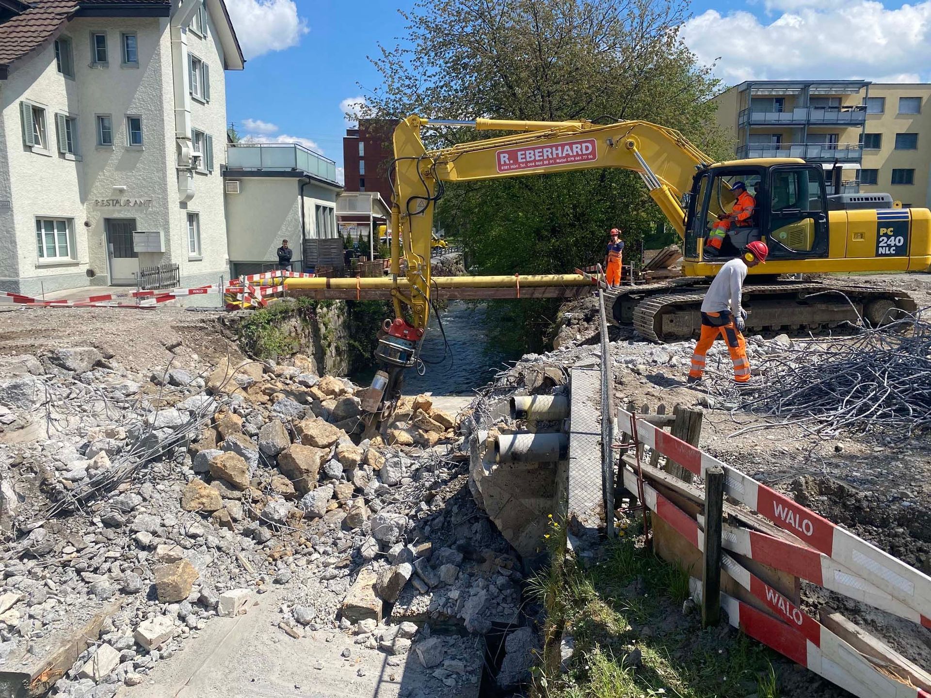 Tiefbau - Eberhard Kies + Transport AG in Höri