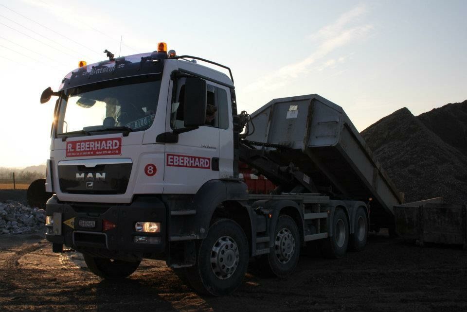 LKW Transporte Muldenservice - Eberhard Kies + Transport AG in Höri