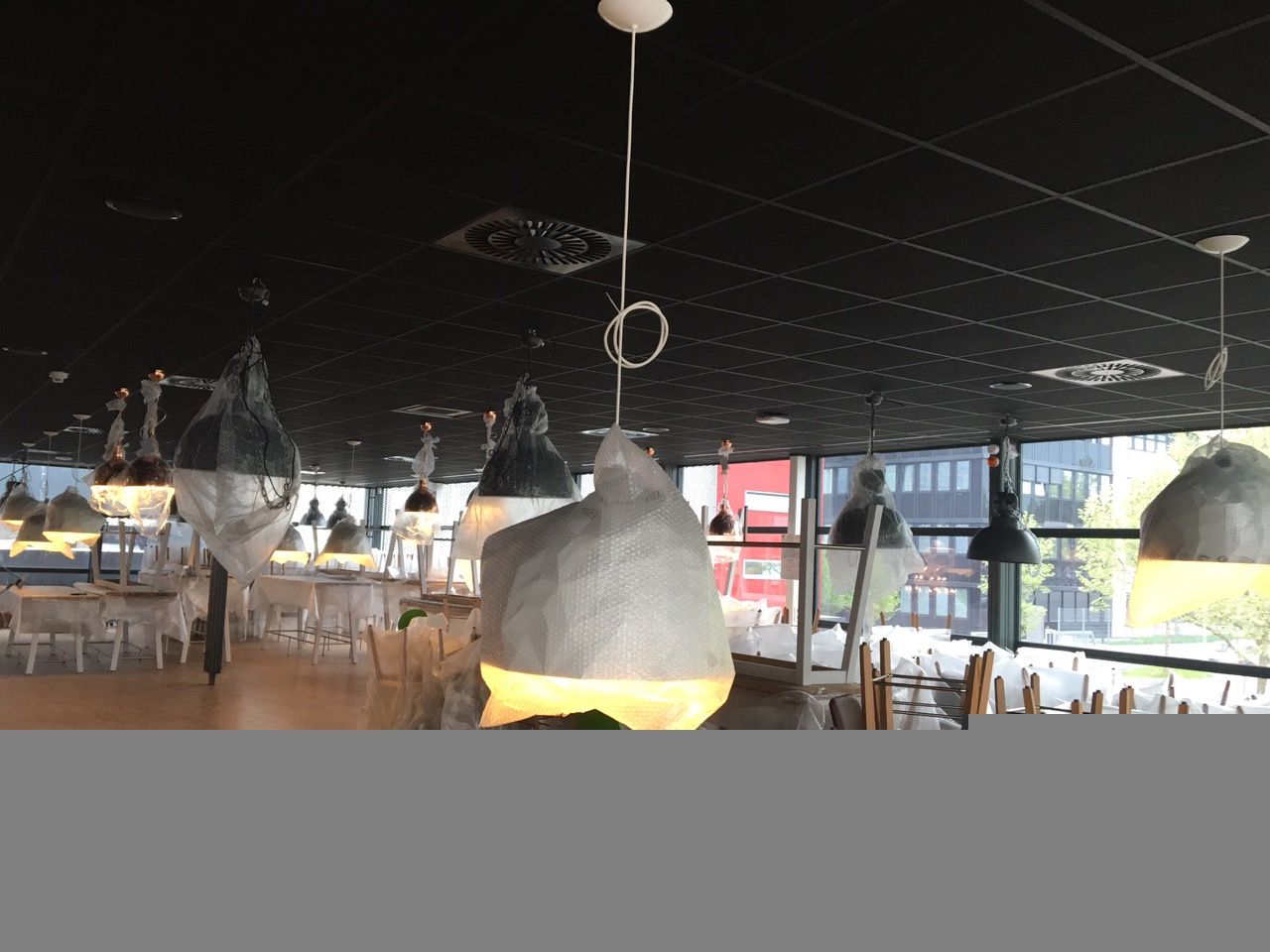 Arbeiten der Khaled GmbH in einem Restaurant