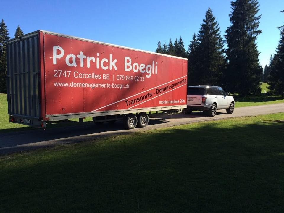 déménagement rapide et efficace - Boegli Patrick